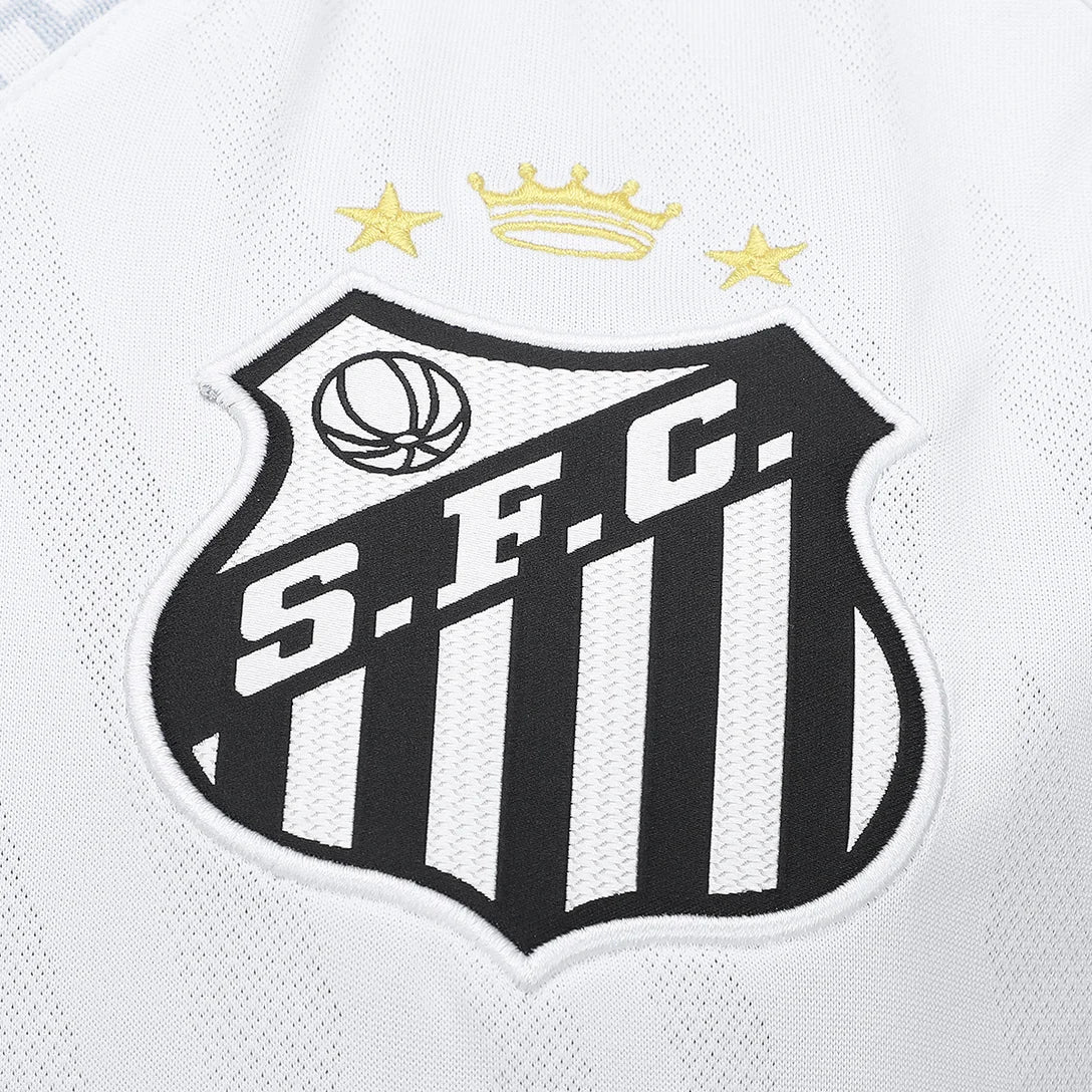 Camisa Santos I 25/26 s/n Torcedor Umbro Masculina - Branco+Cinza