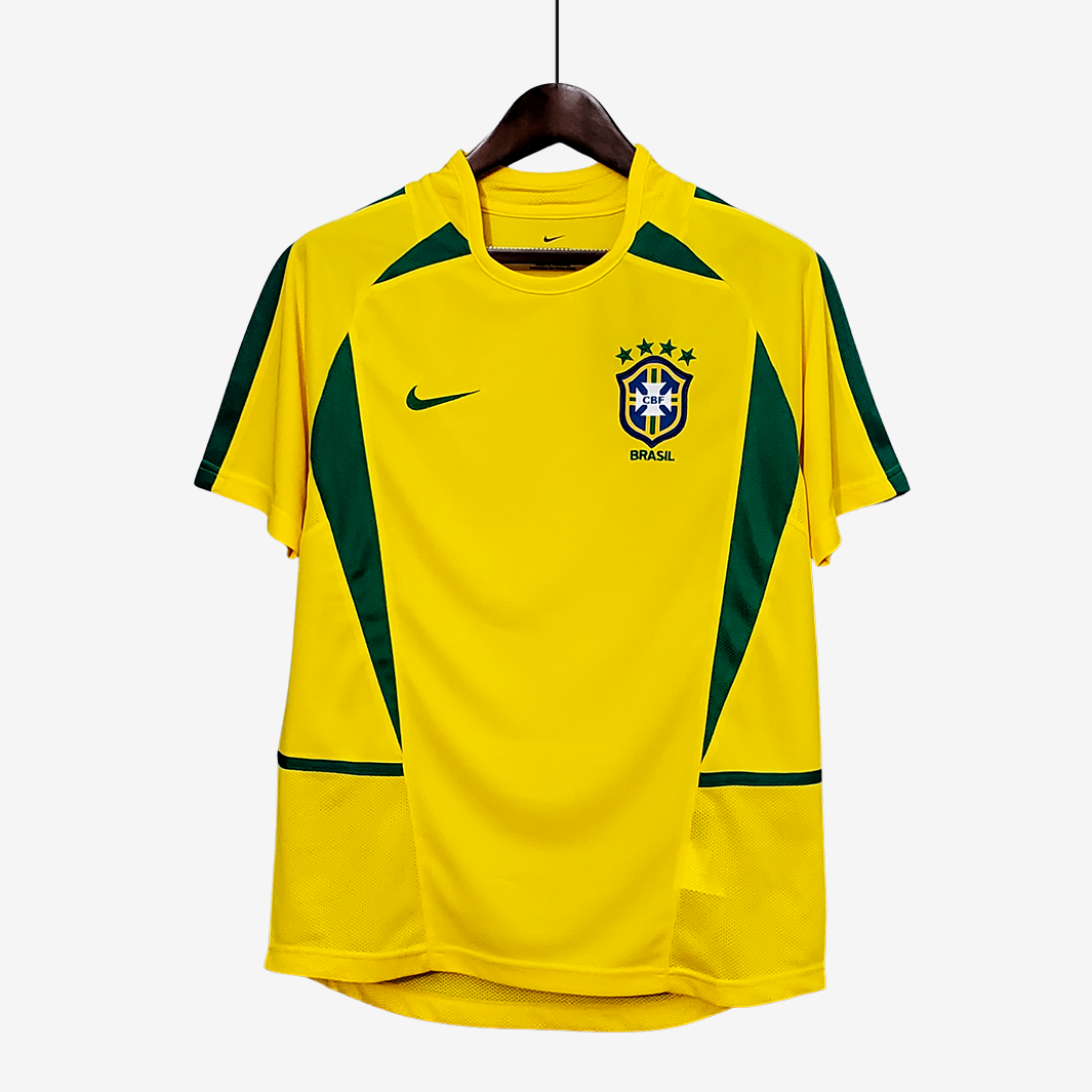 Camisa Brasil 2002 Home – Retrô