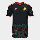 Camisa Seleção Jamaica Away Torcedor 2026 Adidas Feminina - Preto