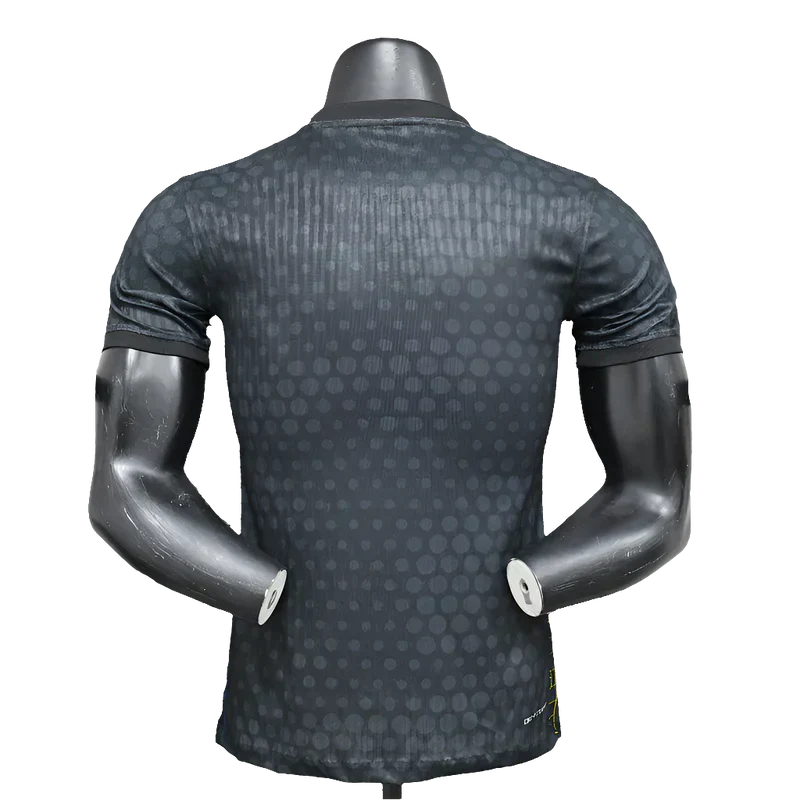 Camisa Barcelona 25/26 Edição Especial - Preto, Amarelo e Vermelho - Versão Jogador