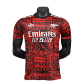 Camisa Arsenal 25/26 Treino - Vermelho Escuro - Versão Jogador
